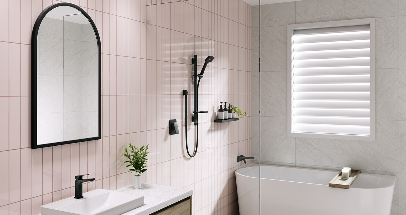 Methven Satinjet bathroom shot